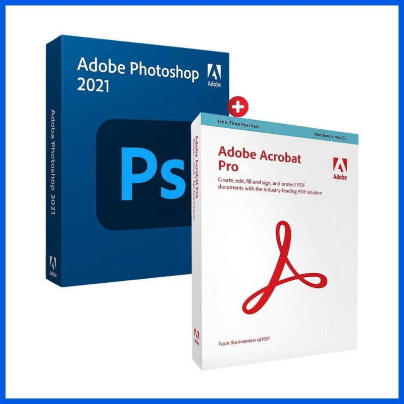 Adobe Photoshop and Acrobat 2021 Bundle