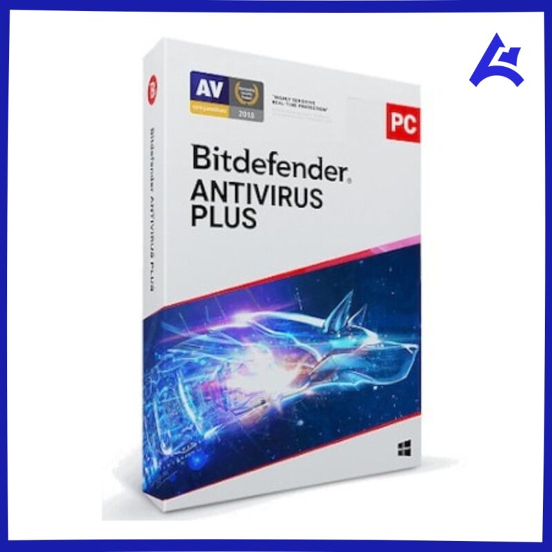 Bitdefender Antivirus Plus 2025 (PC) – 1 Device, 1 Year | Global Activation Key