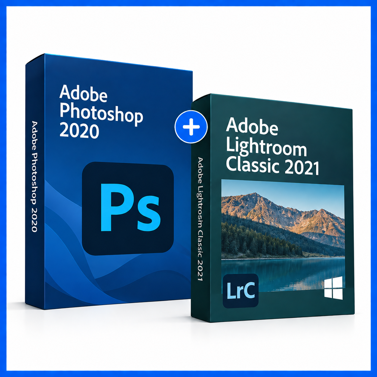 Adobe Photoshop 2020 + Lightroom Classic 2021 Bundle